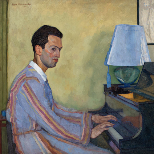 William Auerbach-Levy, George Gershwin at Piano, 1926