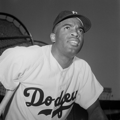 Frank Bauman, Jackie Robinson, 1949