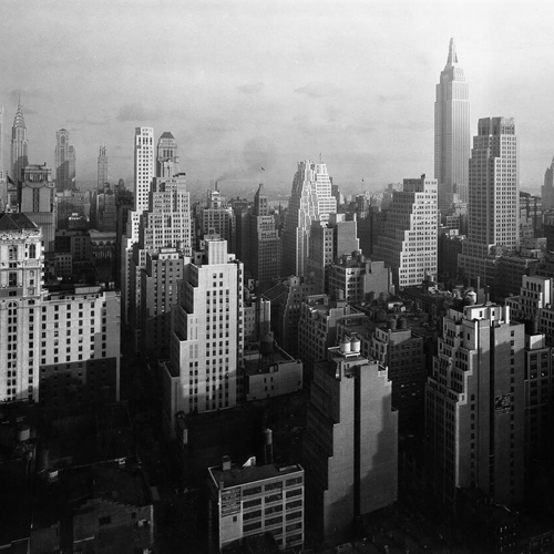 Samuel Herman Gottscho, Looking Southeast from McGraw-Hill Building, 1931