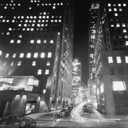 Byron Company, Rockefeller Plaza, Looking South from 51st Street, ca. 1935