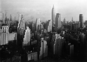 Samuel Herman Gottscho - Looking Southeast from McGraw-Hill Building, 1931