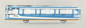 Raymond Loewy - Proposed Design for Greyhound Bus, 1939