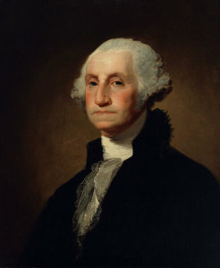 Gilbert Stuart - Portrait of George Washington, 1796