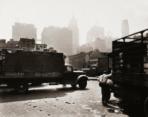 Berenice Abbott - City Vista, 1936