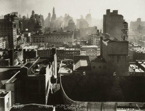 Wurts Bros. - 250 West 54 Street. New York City. From roof of 250 West 54 St looking South, 1928