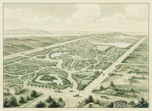 Unknown Artist/Maker - Central Park, ca. 1855