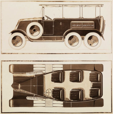 Byron Company - Four Passenger Desert Car, Saharia Type, 1927