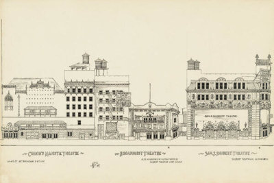 Anthony F. Dumas - Chanin's Majestic Theatre, Broadhurst Theatre and Sam S. Shubert Theatre, 1927