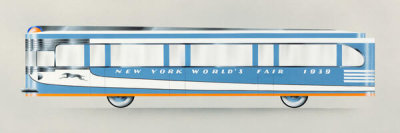 Raymond Loewy - Proposed Design for Greyhound Bus, 1939