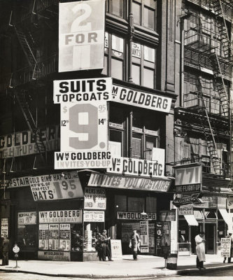 Berenice Abbott - William Goldberg, 1937