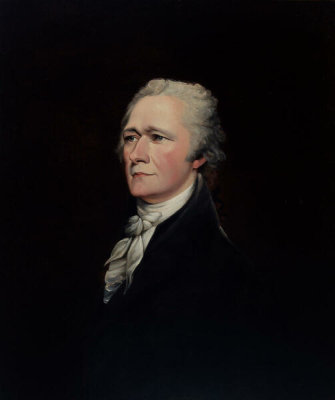 John Trumbull - Portrait of Alexander Hamilton, 1804-1808