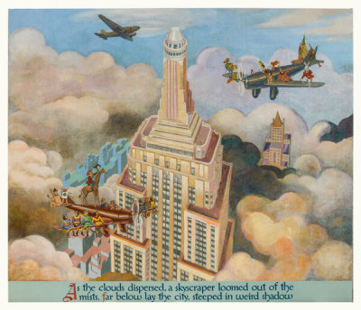 Abram August Champanier - The Empire State Building, 1938
